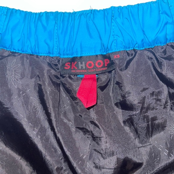 SKHOOP XS blue Scandinavian insulated down Winter skirt - Picture 7 of 8